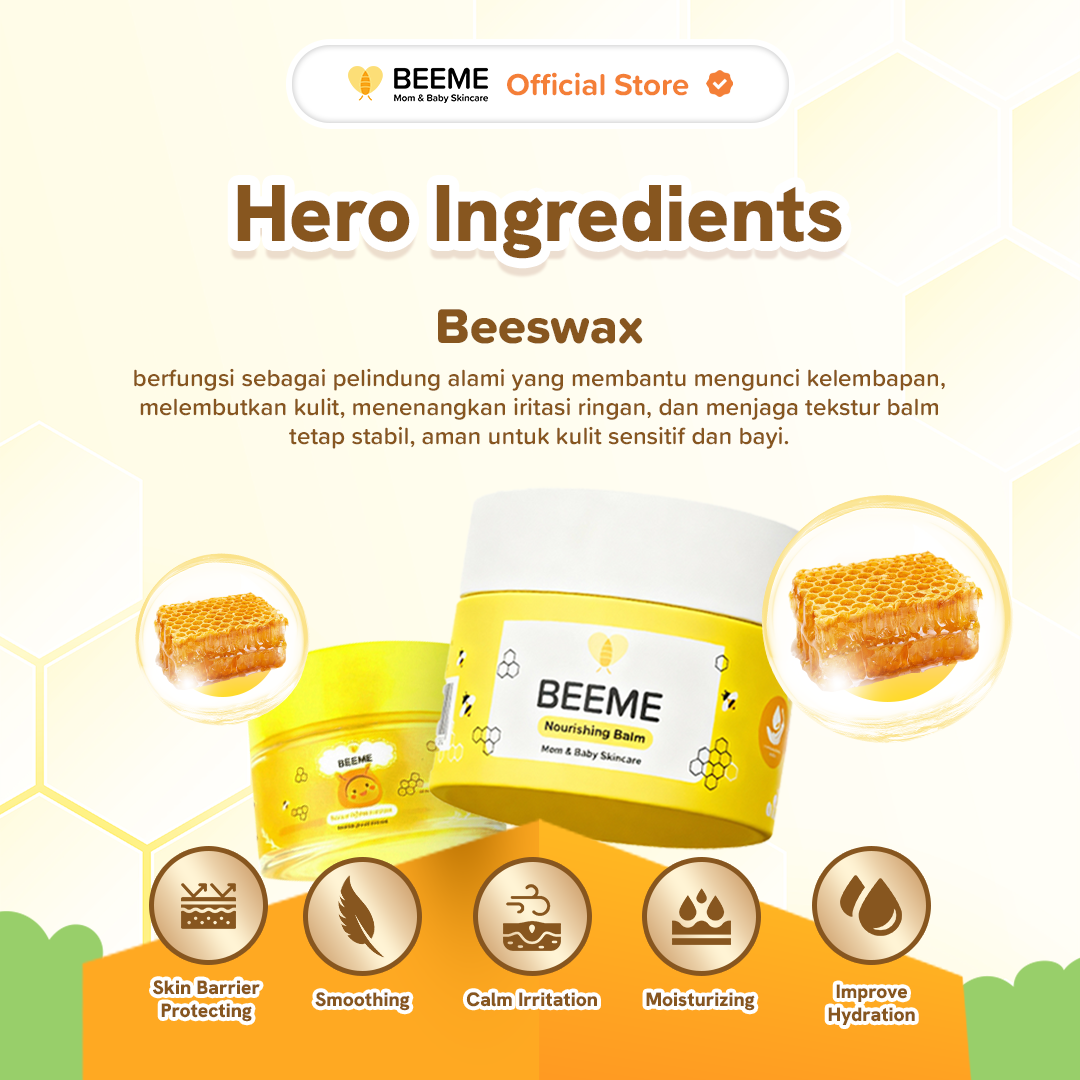 Paket Bundling (2pcs) Beeme Nourishing Balm | SKINCARE IBU DAN ANAK