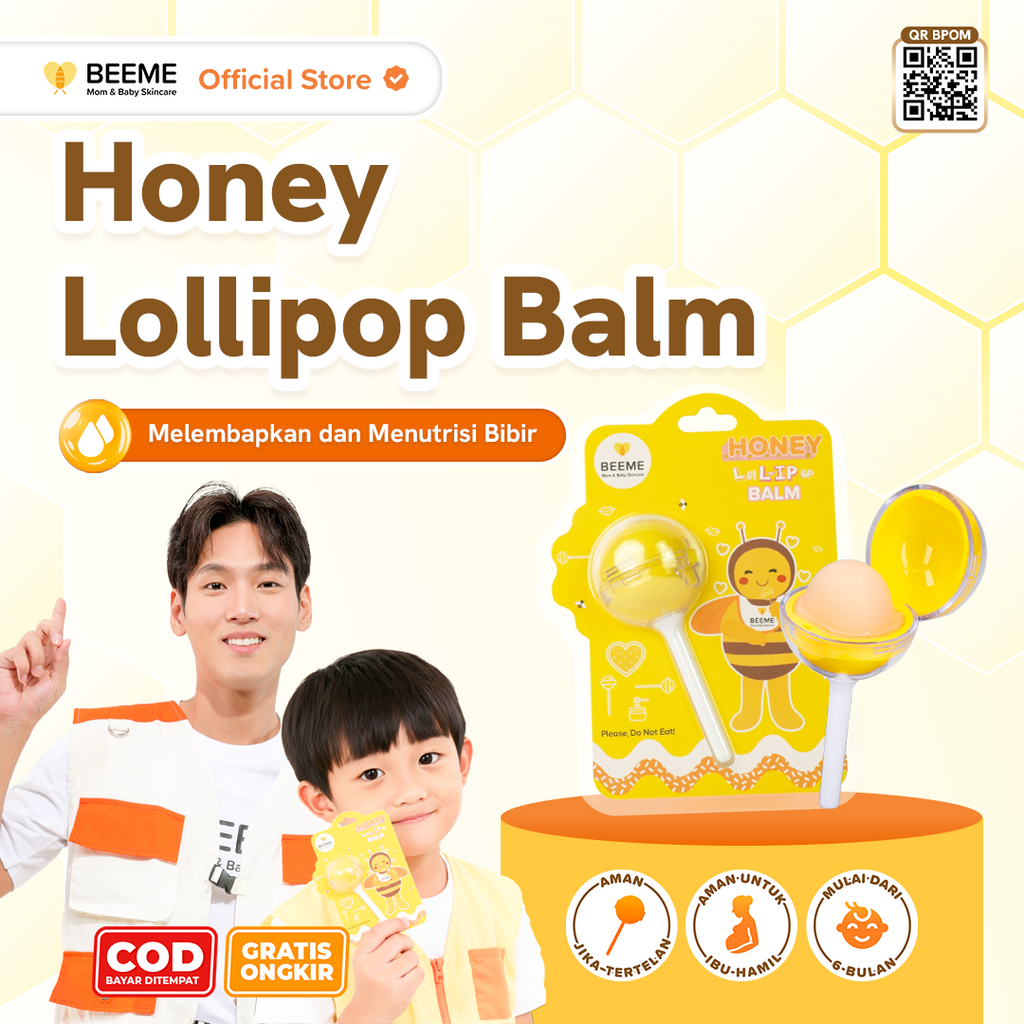 Beeme Honey Lolipop Balm 7g