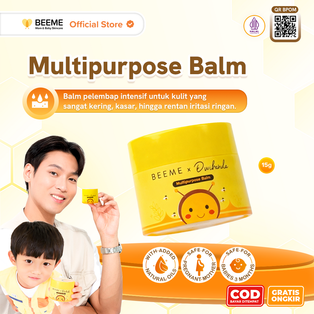 Beeme Multipurpose Balm X Dwihanda 15g
