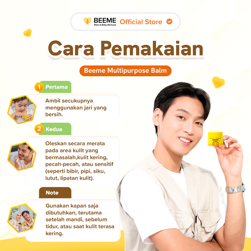 Beeme Multipurpose Balm X Dwihanda 15g