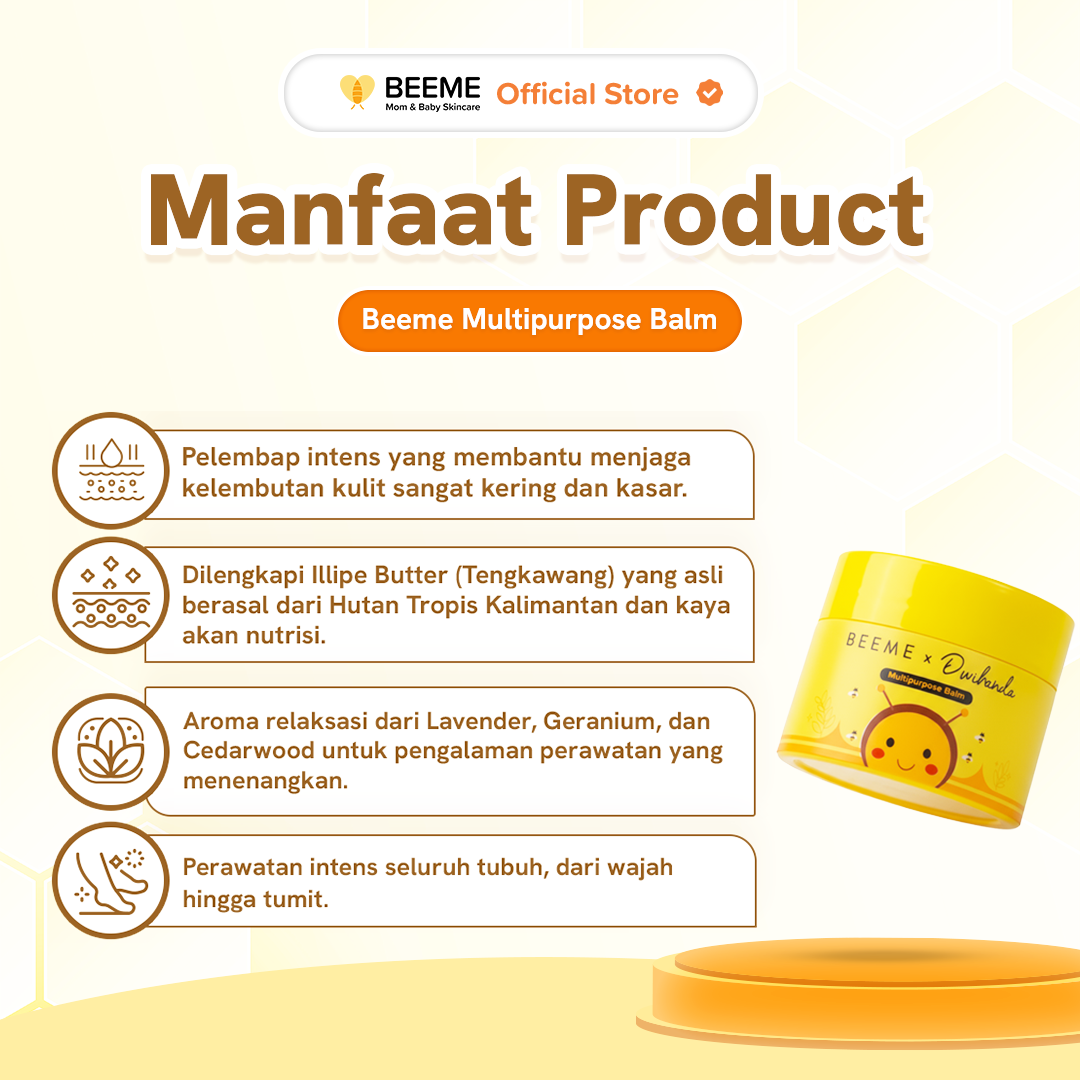 Beeme Multipurpose Balm X Dwihanda 15g